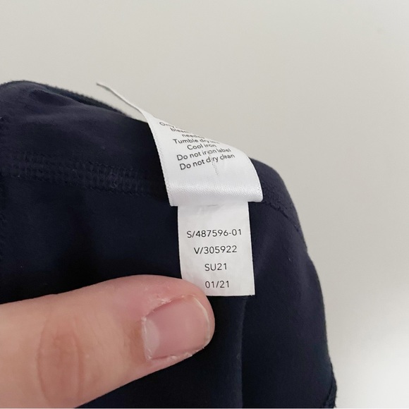 Athleta Studio Flare Yoga Pants Navy Blue Size XS - Picture 9 of 9